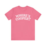 Where's Cooper- Unisex Jersey Short Sleeve Tee