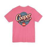 Where's Cooper- Unisex Jersey Short Sleeve Tee