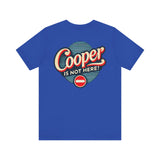 Where's Cooper- Unisex Jersey Short Sleeve Tee