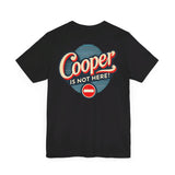Where's Cooper- Unisex Jersey Short Sleeve Tee