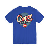 Where's Cooper- Unisex Jersey Short Sleeve Tee