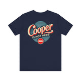 Where's Cooper- Unisex Jersey Short Sleeve Tee