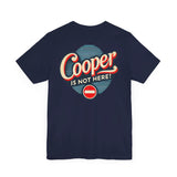 Where's Cooper- Unisex Jersey Short Sleeve Tee