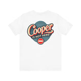 Where's Cooper- Unisex Jersey Short Sleeve Tee