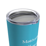 Motivated By Caffeine & K9s (Blue) Tumbler 20oz