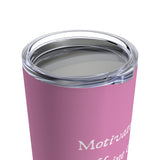 Motivated By Caffeine & K9s (Pink) Tumbler 20oz