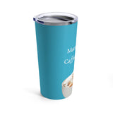 Motivated By Caffeine & K9s (Blue) Tumbler 20oz