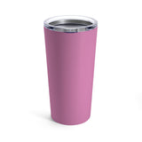 Motivated By Caffeine & K9s (Pink) Tumbler 20oz
