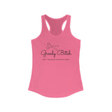 Greedy Bitch Women's Ideal Racerback Tank