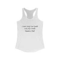 Doodle like a Poodle- Women's Ideal Racerback Tank