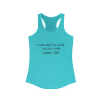 Doodle like a Poodle- Women's Ideal Racerback Tank