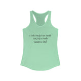 Doodle like a Poodle- Women's Ideal Racerback Tank