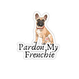 Pardon My Frenchie Kiss-Cut Sticker