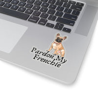 Pardon My Frenchie Kiss-Cut Sticker