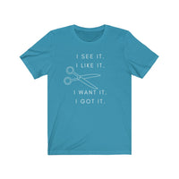 I See It Jersey Short Sleeve Tee