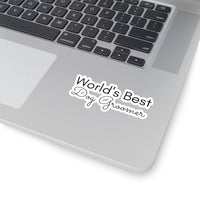 World's Best Dog Groomer Kiss-Cut Sticker