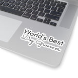 World's Best Dog Groomer Kiss-Cut Sticker